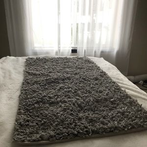 Grey Shag Rug